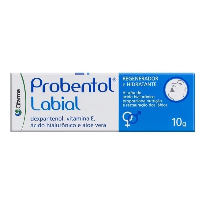 Regenerador E Hidratante Labial Cifarma Probentol 10G