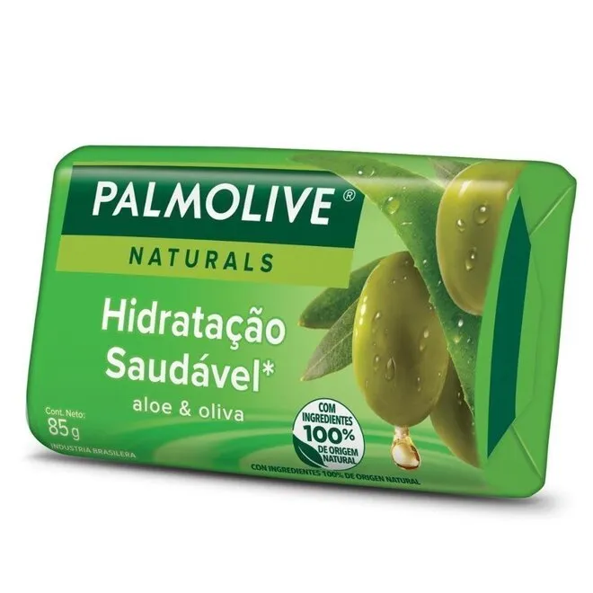 Sabonete Palmolive Naturals Hidrat Saudav Aloe 85G