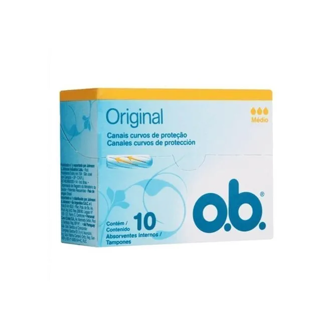 Absorvente Interno OB Médio Leve 10 Pague 8