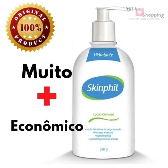 Skinphil Hidratante Loção Cremosa 380ml