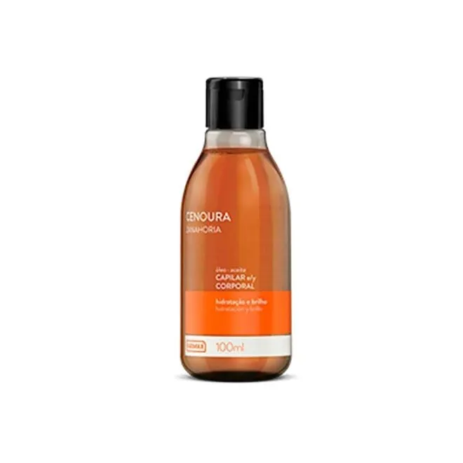 Óleo Corporal E Capilar Farmax Cenoura Embalagem 100Ml
