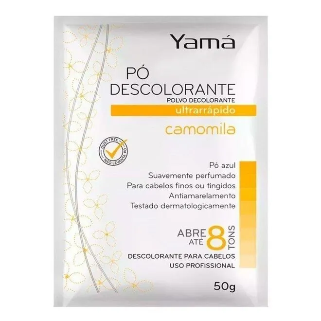 Pó Descolorante Yama Camomila Embalagem 50G