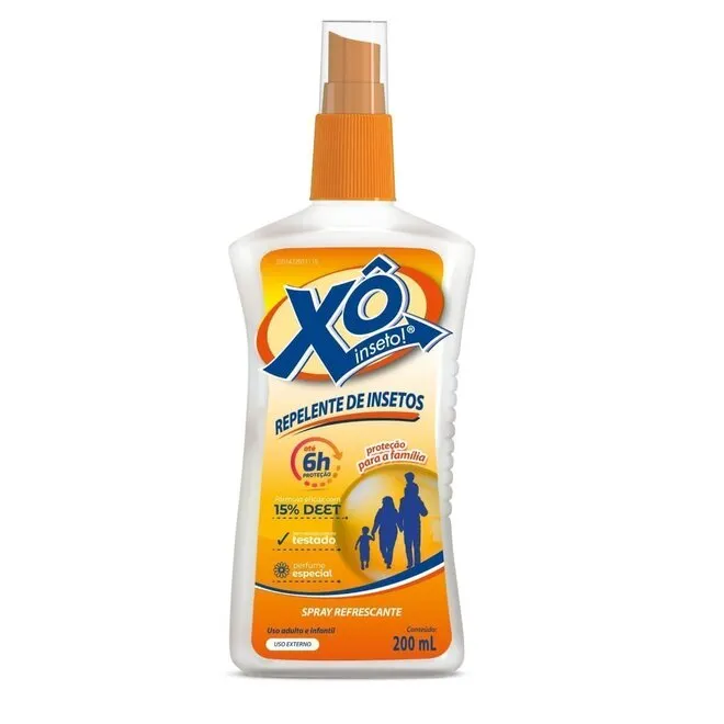 Repelente de Insetos Xô Inseto Deet Spray 200ml - CIMED