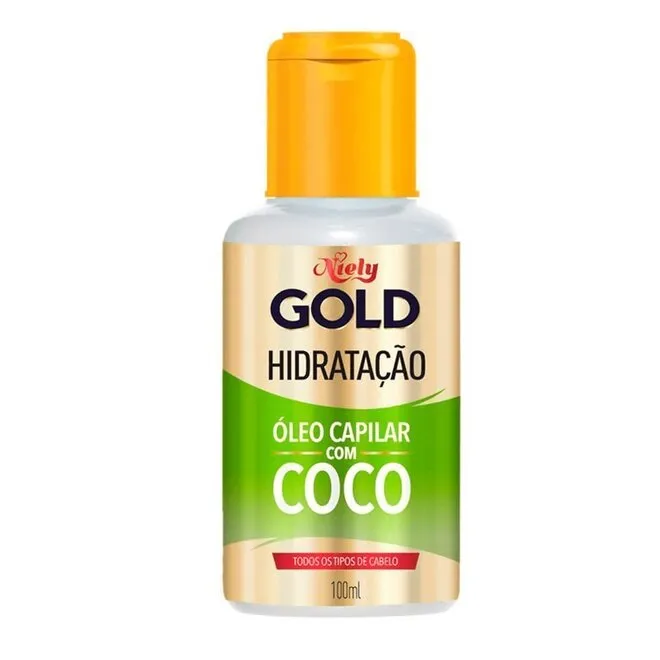 Óleo Capilar Niely Água De Coco Embalagem 100Ml