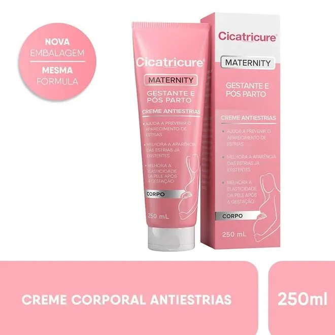 Cicatricure Maternidade Creme Corporal 250g Antiestrias