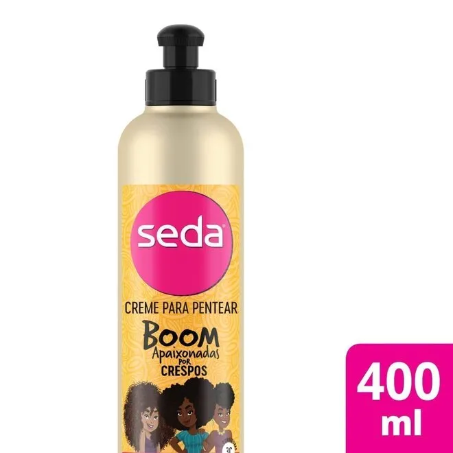 Creme Pentear Seda Boom Crespos 400ml