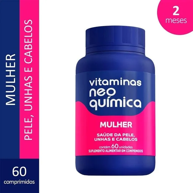 VITAMINA NEO QUIMICA MULHER 60CP (NQF)
