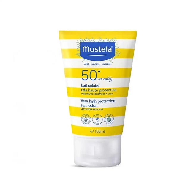 MUSTELA PROTOR SOLAR INFANTIL LOCAO FPS50+100ML