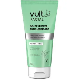 Gel de Limpeza Facial - Antioleosidade - Vult -150gr