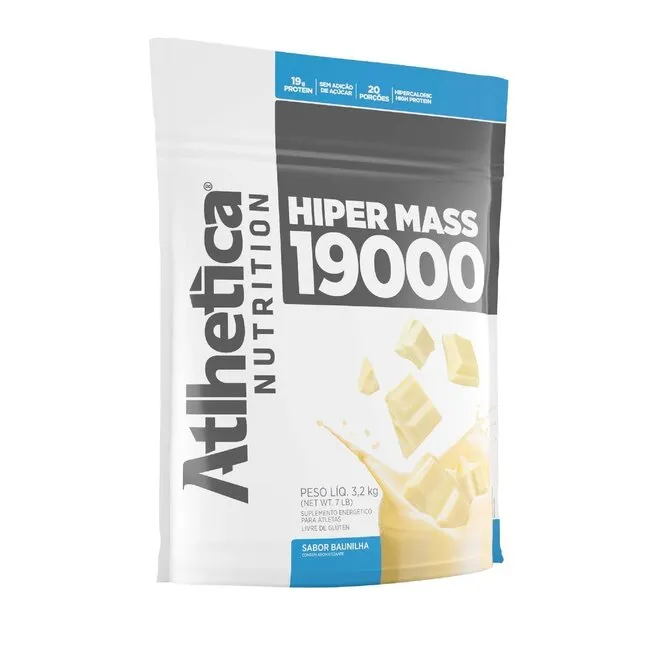 Hiper Mass 19000 Baunilha 3,2kg - ATLHETICA