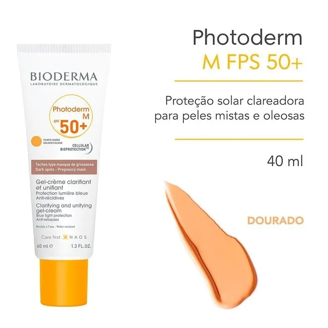 PHOTODERM M FPS50+ DOURADA NEW 40ML(BDR)