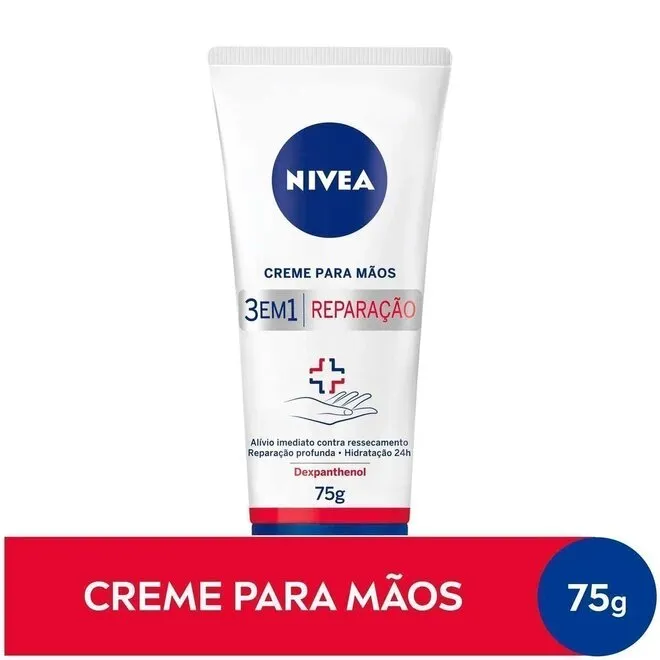 Creme p/ as Mãos Rep/ção Nivea Bisnaga 75g