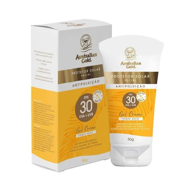 Australian Gold Protetor Solar Facial Fps 30 50G
