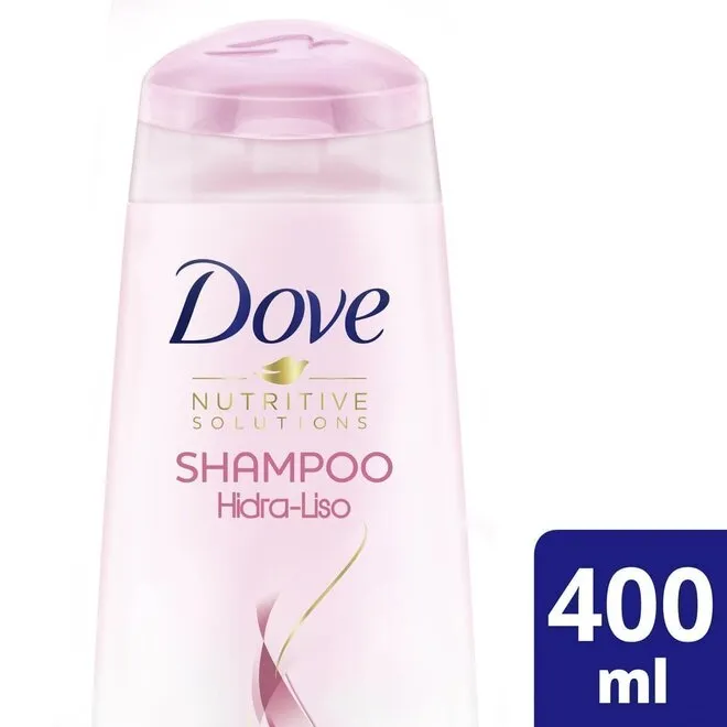 Shampoo Dove Hidra-Liso Frasco 400ml