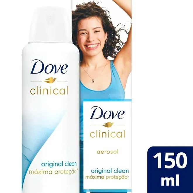 Desodorante Dove Aerosol Clinical Original 150ml