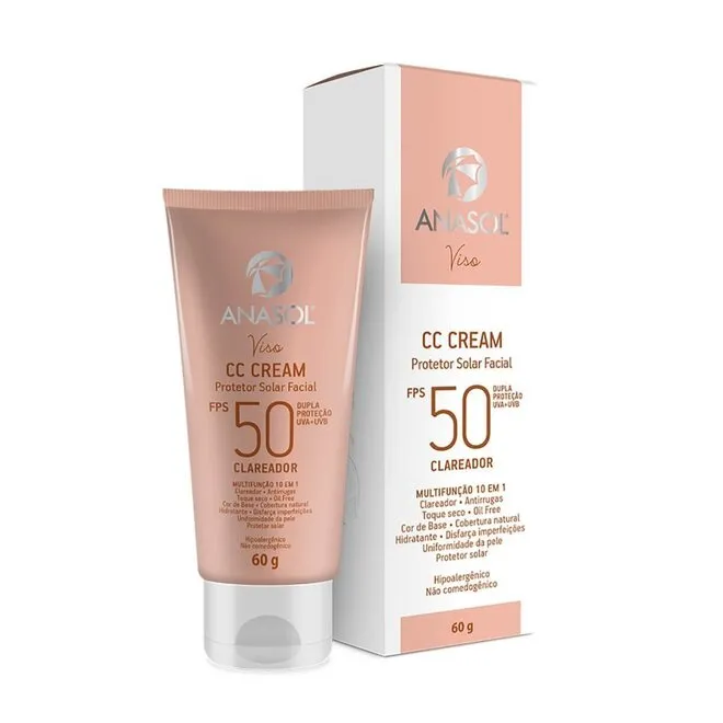 Protetor Sem Cor FPS 50 - Sun Fresh Hydro Boost 40ml -ANASOL