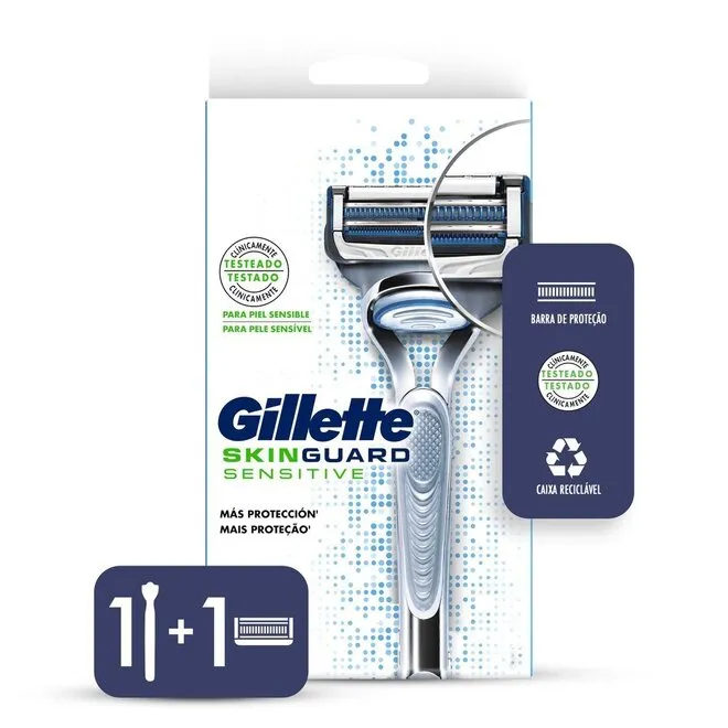 Aparelho de Barbear Skinguard Sensit 1 Unidade - GILLETTE
