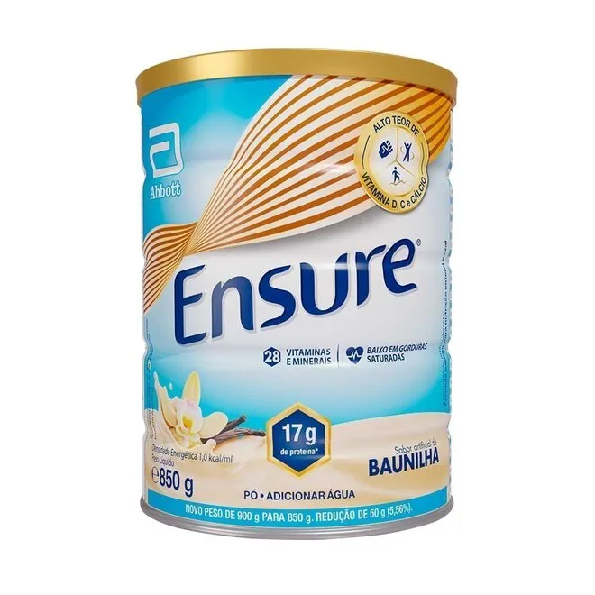 ENSURE BAUNILHA 850G(ABT)