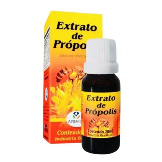 Extrato De Própolis Apis Vida Embalagem 20Ml