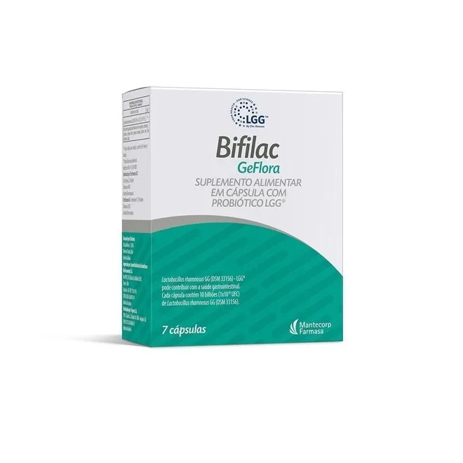 Bifilac Geflora 7 Cápsulas - HYPERA