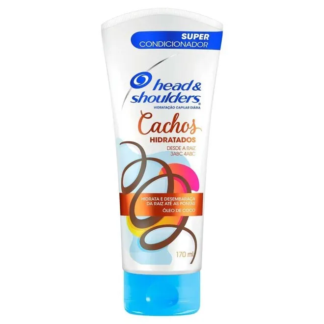 Condicionador Head&Shoulders Cachos Hidratados 170ml