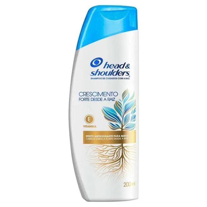 Shampoo Head & Shoulders Crescimento Frasco 200ml