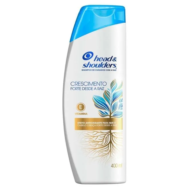 Shampoo Crescimento Forte Desde A Raiz Head&Shoulders 400Ml