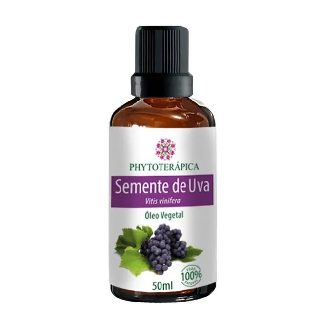 Oleo Vegetal Semente De Uva 60ml