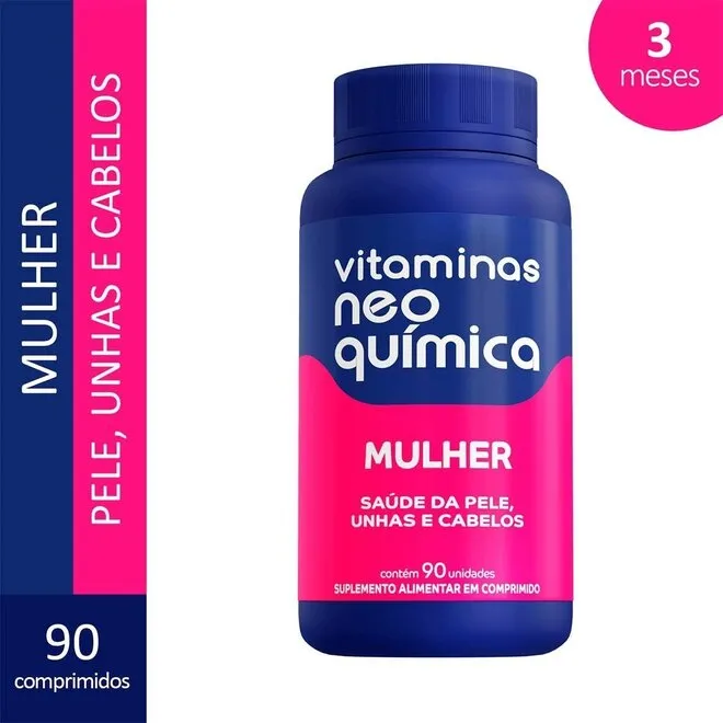 VITAMINA NEO QUIMICA MULHER 90CP (NQF)