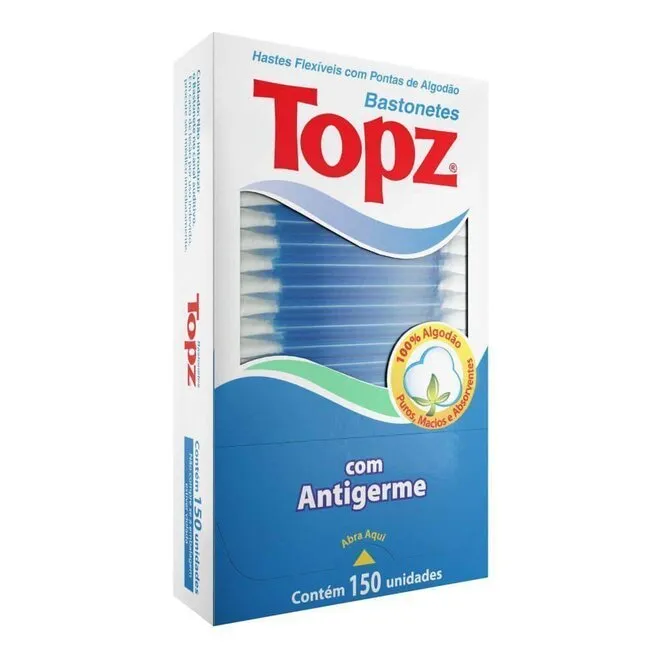 HASTES FLEXIVEIS ANTIGERME C/150UN (TOP)