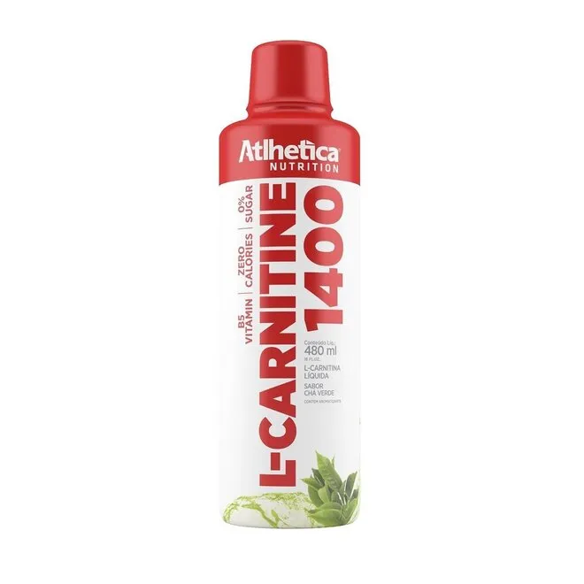 L.Carnitine 1400 Chá Verde Atlhetica 480Ml