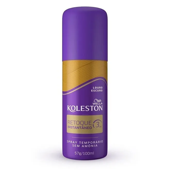 Retoque Instantâneo De Raiz Louro Escuro Koleston 100Ml