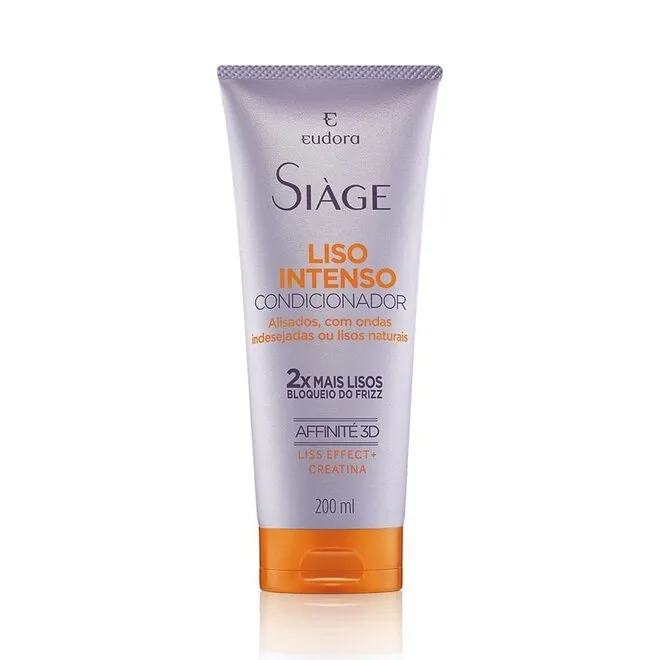 Condicionador Siáge Liso Intenso Eudora 200Ml