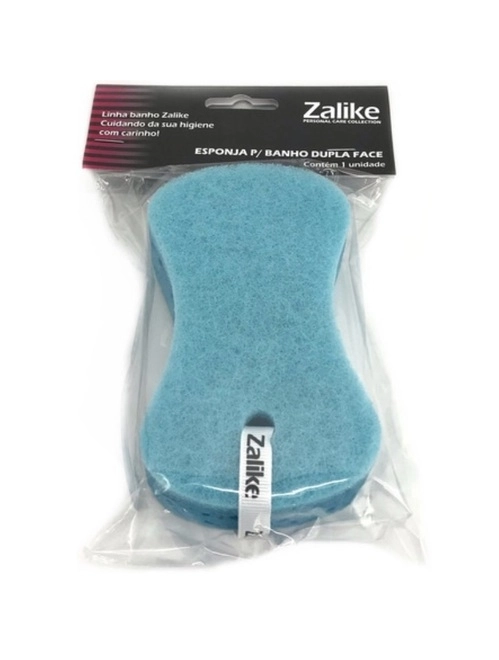 Esponja para Banho Dupla Face 315 1un - ZALIKE