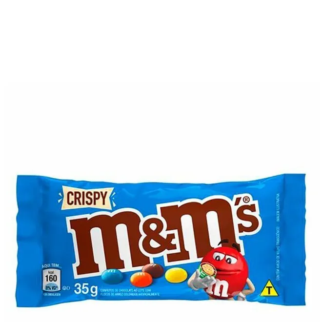 CHOC M&MS CRISPY 35G C/1PC