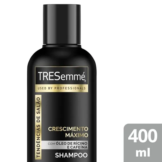 Shampoo Tresemmé Crescimento Máxim Tendências de Salão 400ml