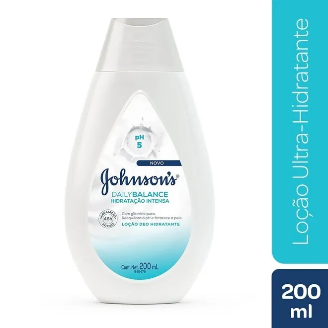 Loção Hidratante Johnson'S Daily Balance Em Gel 200ml