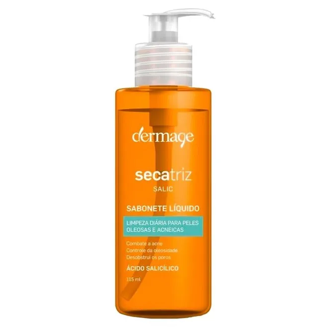Sabonete Líquido Dermage Secatriz Salic 115ml