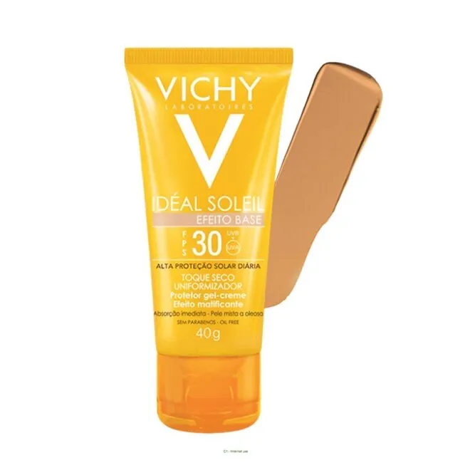 Protetor Solar Facial Vichy Soleil Fps30 C/Cor 40G