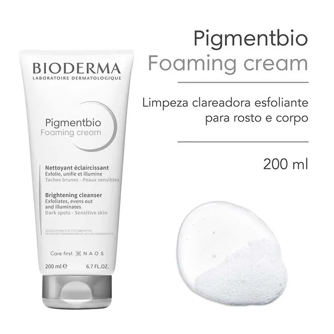PIGMENTBIO FOAMING CREAM 200ML (BDR)