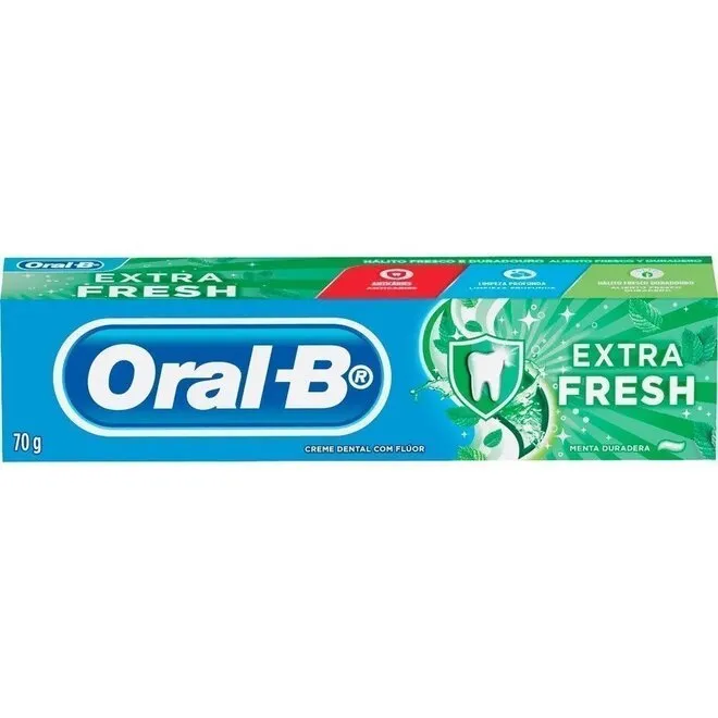 Creme Dental Escudo Extra Fresh Oral-B 70G