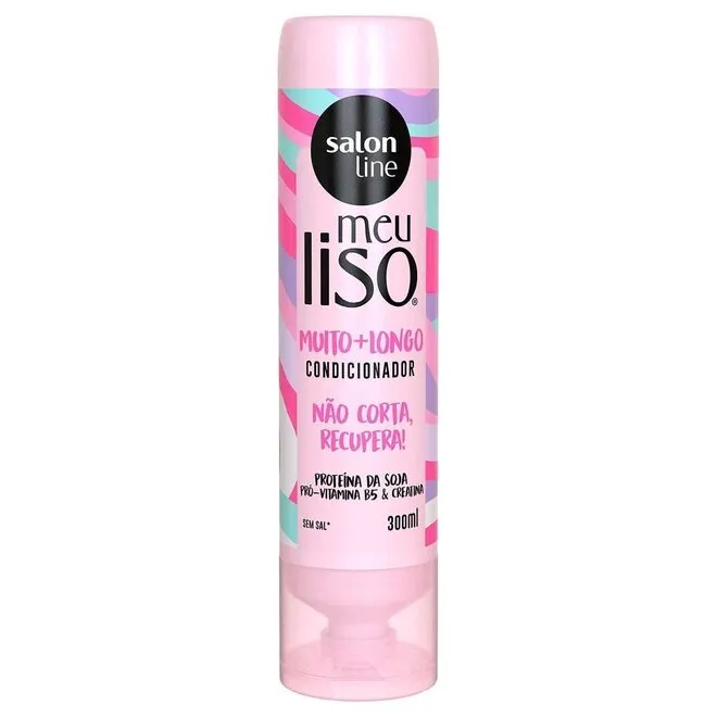 Condicionador Salon Line Meu Liso Muito+Longo 300ml