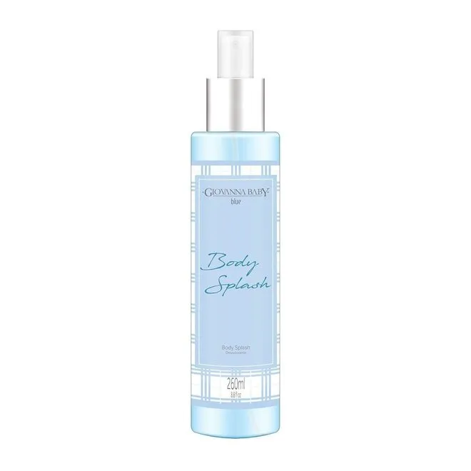 Desodorante Body Splash Blue Giovanna Baby Frasco 260ml