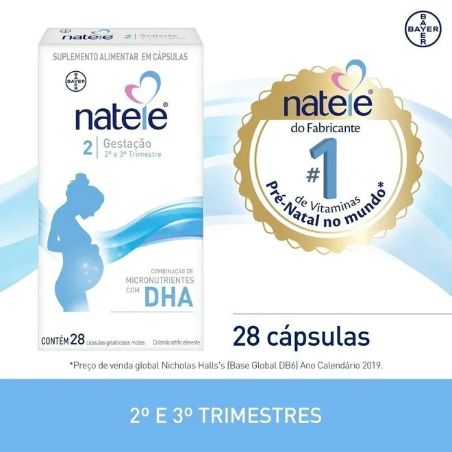NATELE GESTACAO 28CAPS (ACH)