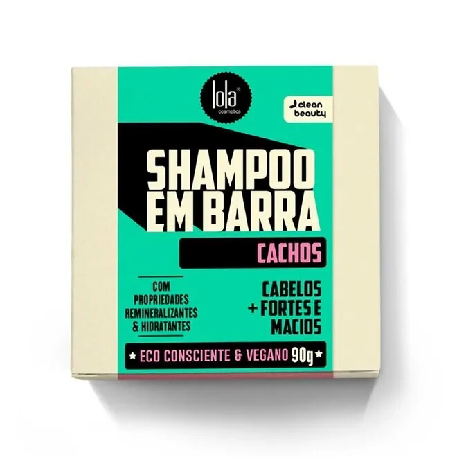 Shampoo Barra Lola Cosmetics Cachos 90g