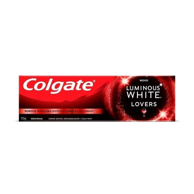 Creme Dental Colgate Luminous White Vinho 70G