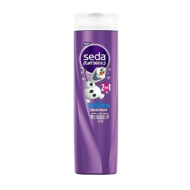 Shampoo Seda 2Em1 Juntinhos Todos Os Tipos Cabelo 300ml