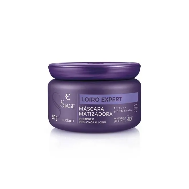 Máscara de Tratamento Eudora Siàge Loiro Expert Pote 250g