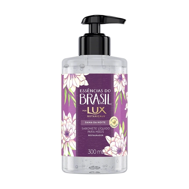 Sabonete Liquido Lux P/Mãos Botan.Dama Noit 300ml