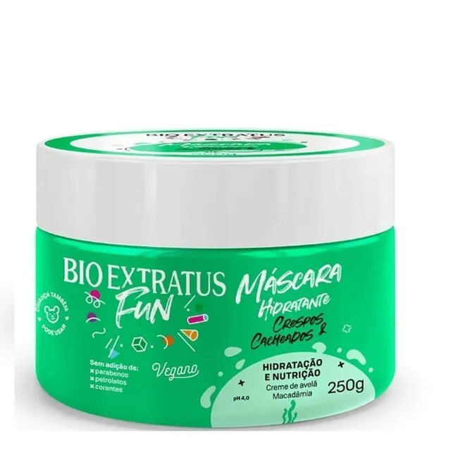 Fun Bio Extratus Máscara Hidratação E Nutrição 250G